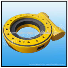 SE12 con motor Enclosed Slewing drive con motor para seguidores solares de un eje